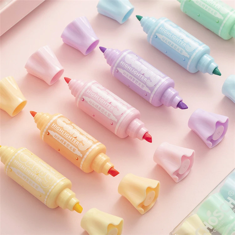 6kom Mini Candy Shape marker marker